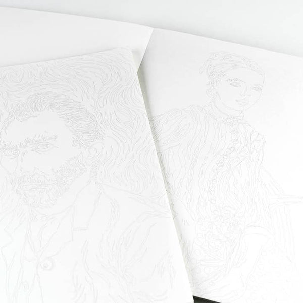 Vincent Van Gogh Artists' Coloring Book