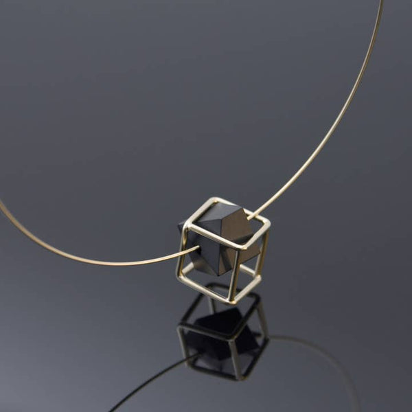 Pursuits: Ray Neck Cuff - Gold Black