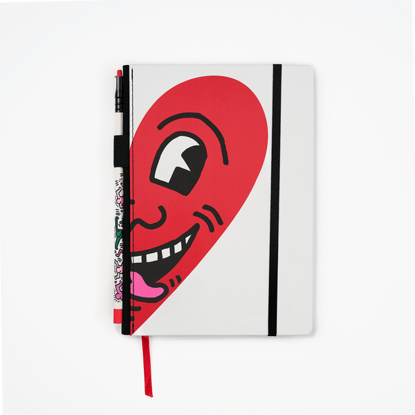 Blackwing Volume 292 - Keith Haring "Smiling Heart" Notebook
