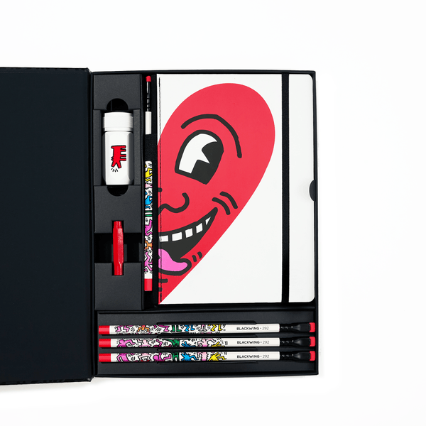 Blackwing Volume 292 - Keith Haring "Smiling Heart" Gift Set