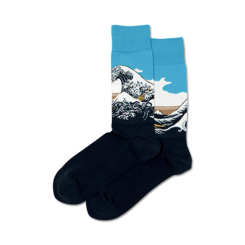 Katsushika Hokusai "The Great Wave off Kanagawa" Socks