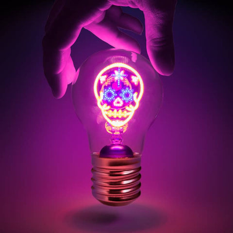 Cordless Calavera Lightbulb