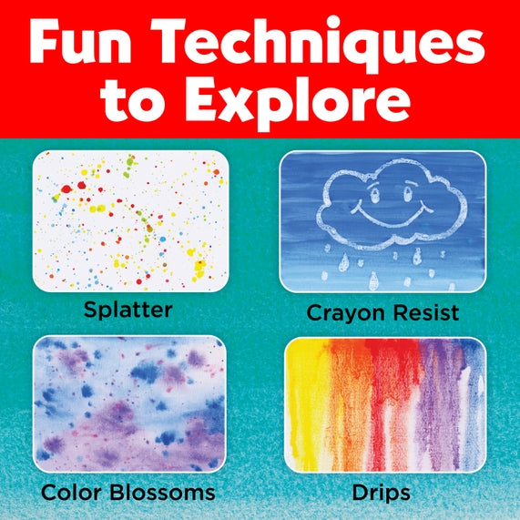 Young Artist Learn To Watercolor Art Set For Kids