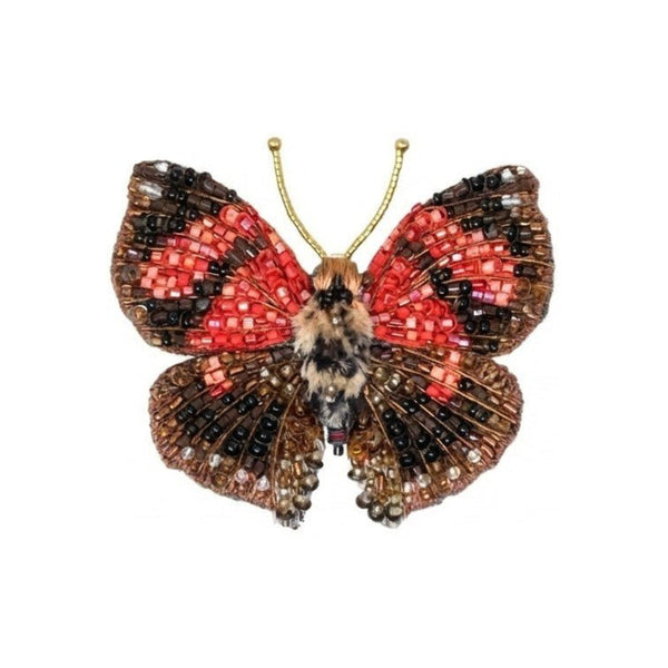 Brooch: Scarlet Leafwing Butterfly