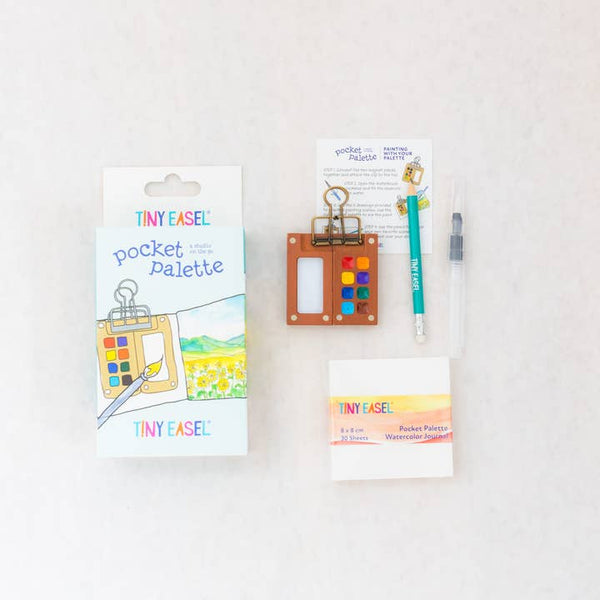 Tiny Easel: Pocket Palette - A studio on the go