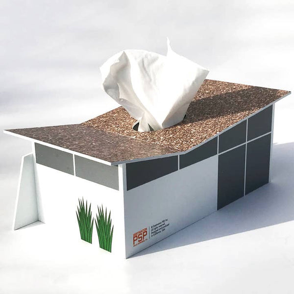 Midcentury Tissue Box Cover - Ranch Club Estates