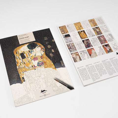 Gustav Klimt Artists' Coloring Book