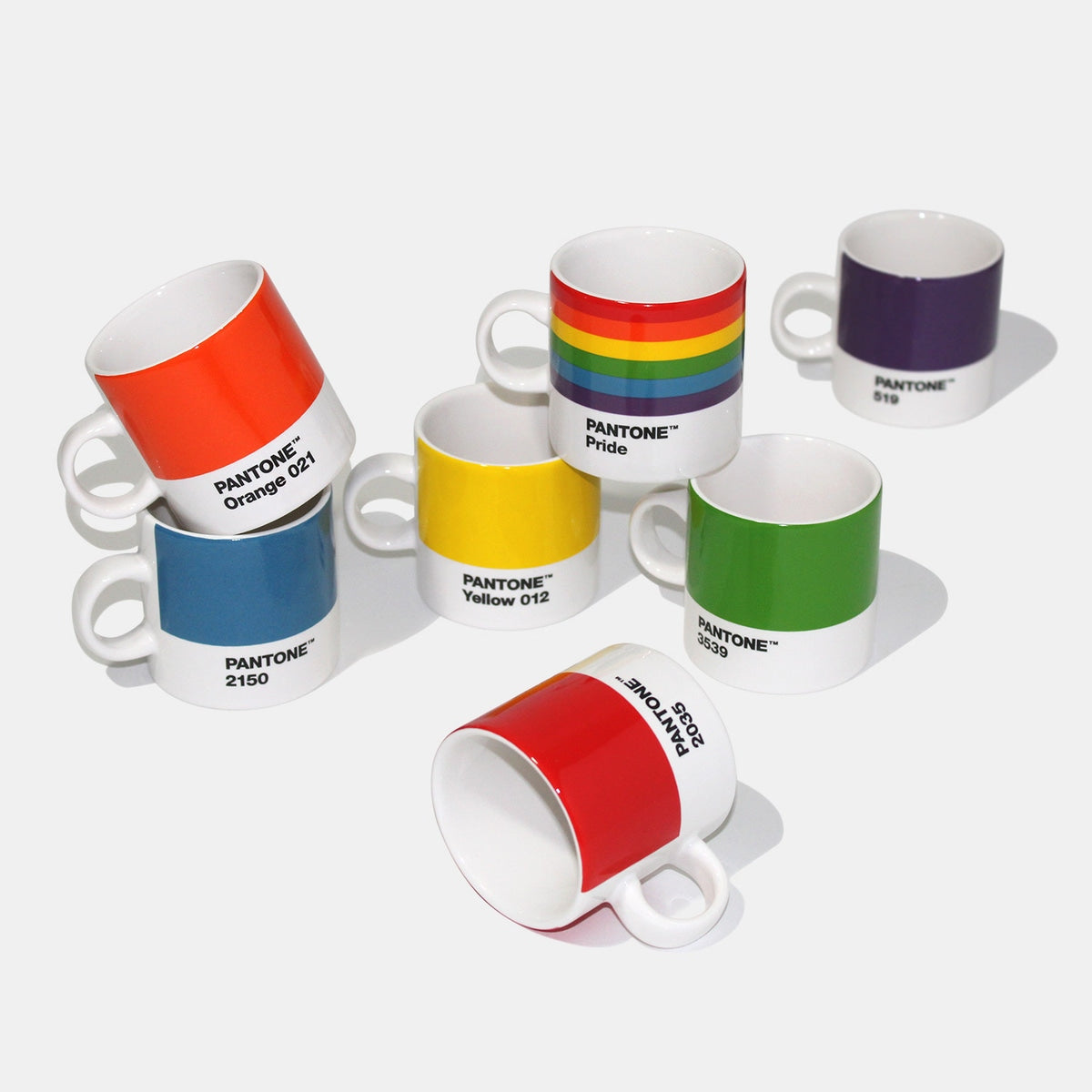 Pantone Espresso Cup 7-Piece Set