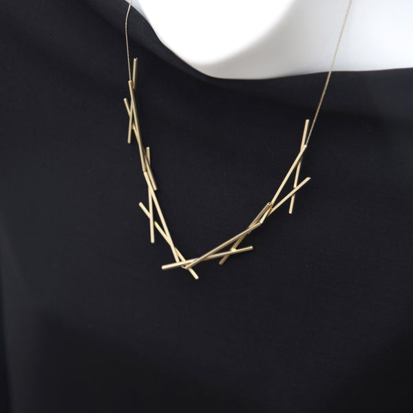 Sixes & Sevens Necklace - Gold