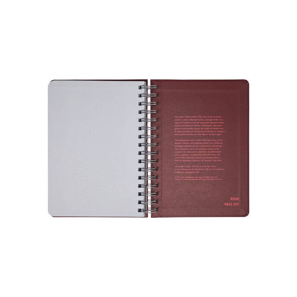 Alexander Calder "the Forest Is the Best Place" Wire-O Notebook