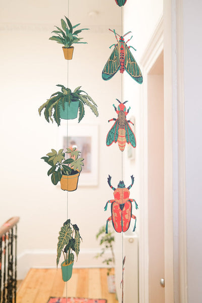 Houseplants Vertical Wall Hanging