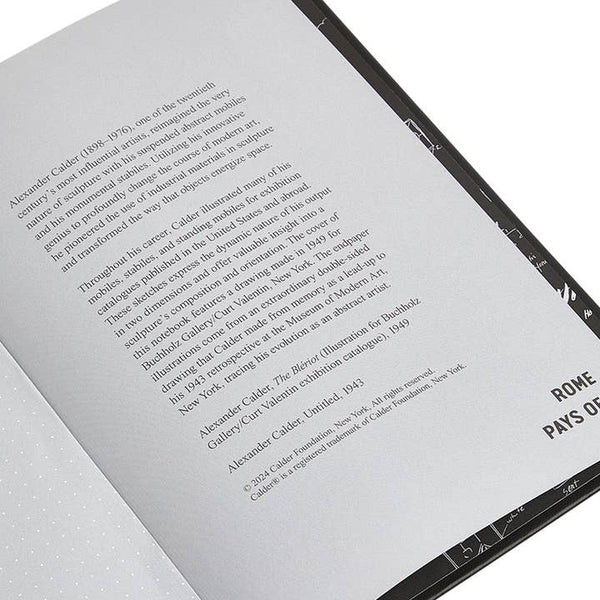 Alexander Calder "the Blériot" Hardcover Notebook