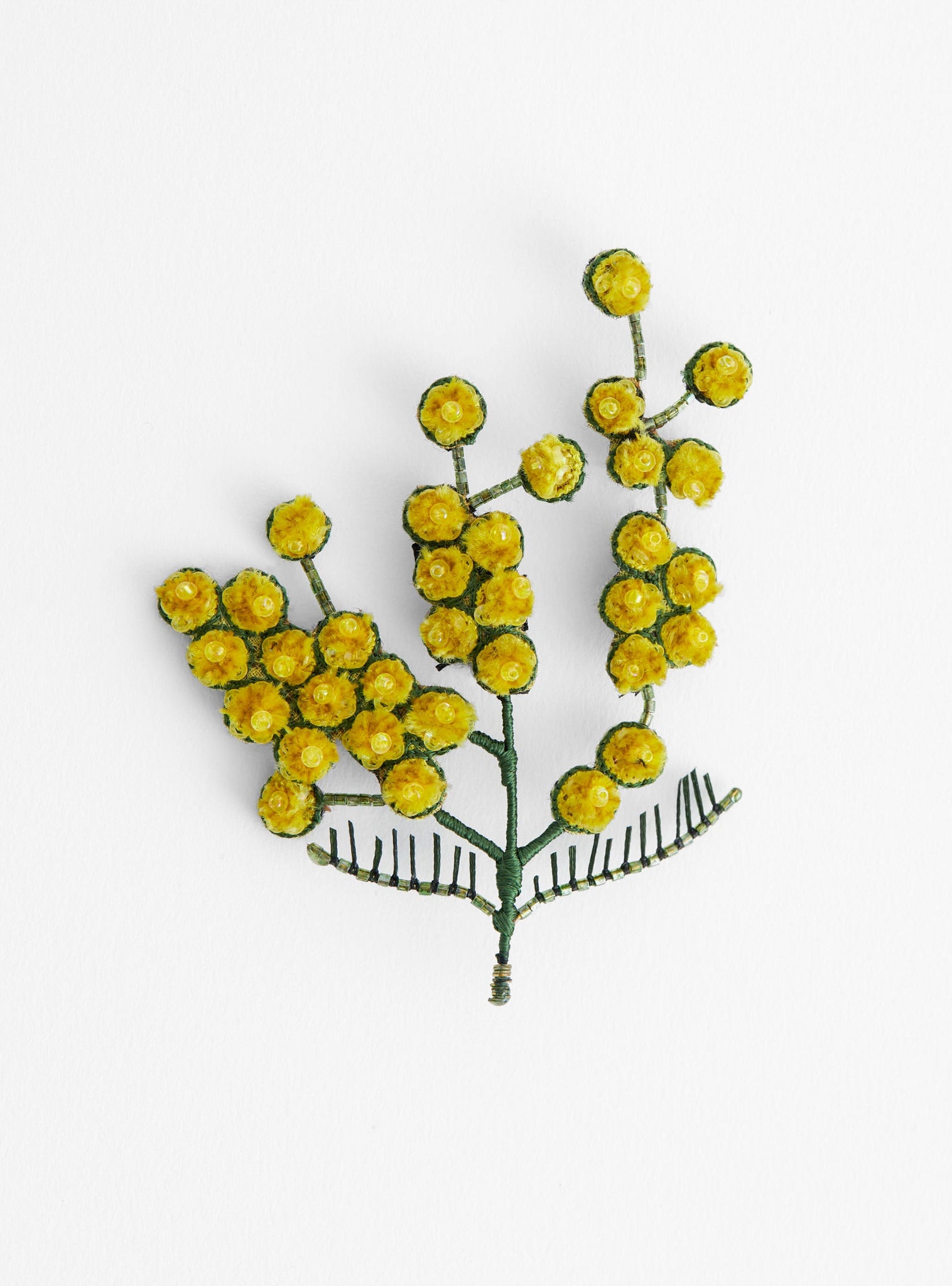 Mimosa Brooch