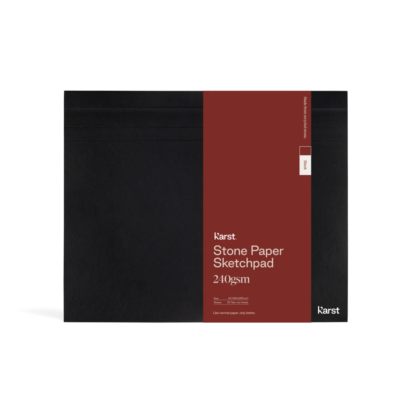 Karst: A3 Stone Paper Sketchpad - Blank