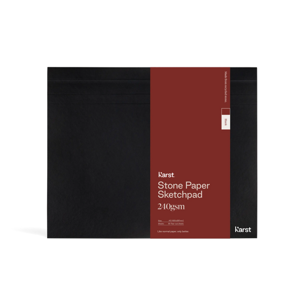 Karst: A3 Stone Paper Sketchpad - Blank