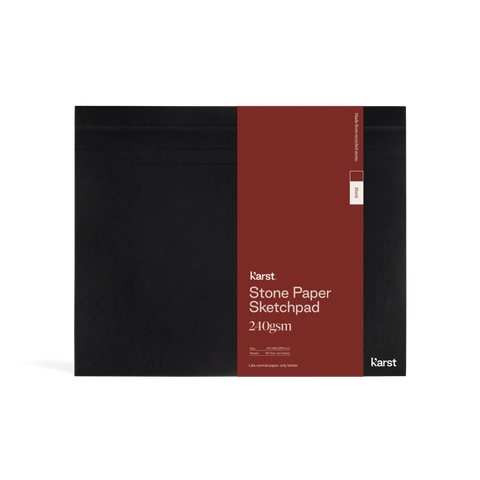 Karst: A3 Stone Paper Sketchpad - Blank