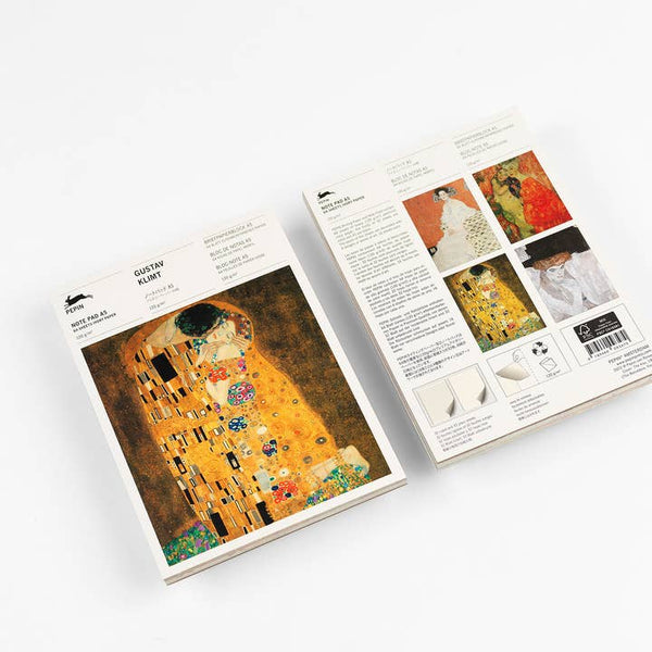 Gustav Klimt A5 Note Pad & Writing Paper