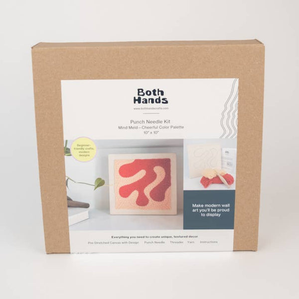 "Mind Meld" - Beginner Punch Needle Kit - Cheerful