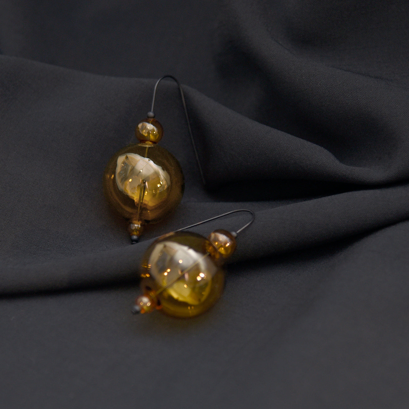 Pursuits: Scoop Earrings - Amber