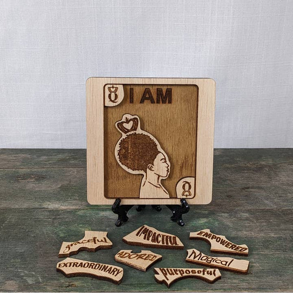 I Am Affirmations Puzzle - Queen