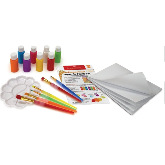 Young Artist Learn To Paint Set Art Set For Kids