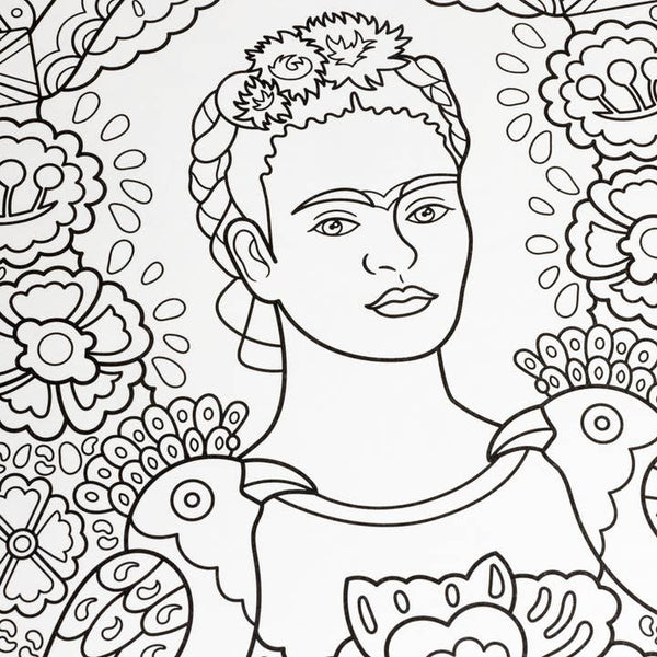 Coloring Book - Frida Kahlo