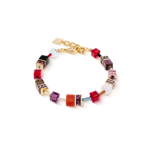GeoCUBE® Iconic Precious Bracelet Festive red