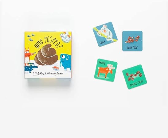 Who Pooped? A Matching & Memory Game