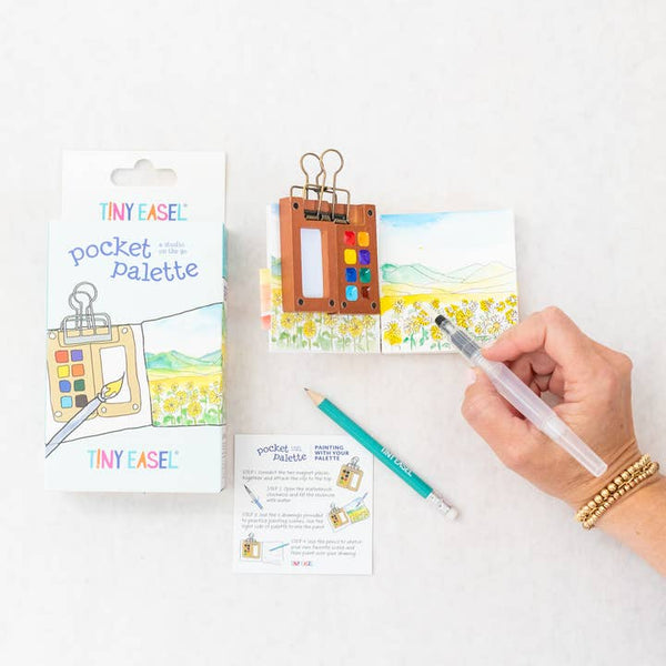 Tiny Easel: Pocket Palette - A studio on the go
