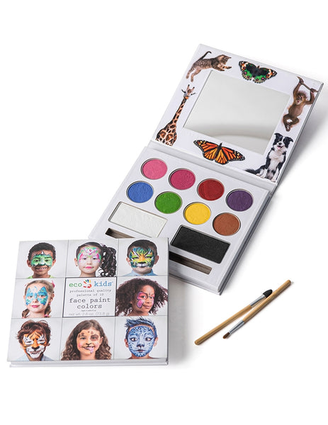 Elseware: Face Paint -10 Non-Toxic Colors - Safe for Lips and Eyes