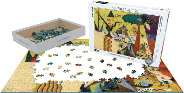 Joan Miró - The Tilled Field 1000 Piece Puzzle