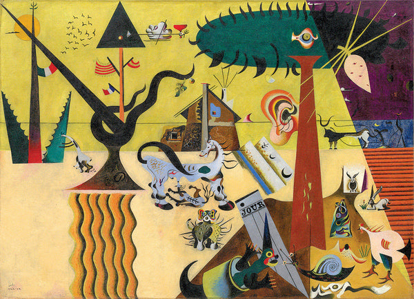 Joan Miró - The Tilled Field 1000 Piece Puzzle