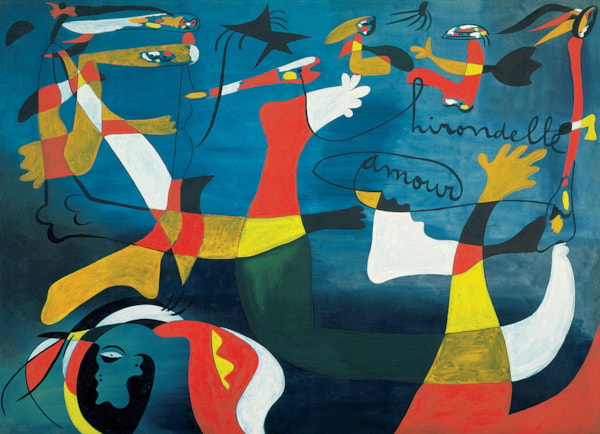 Joan Miró - Swallow Love 1000 Piece Puzzle
