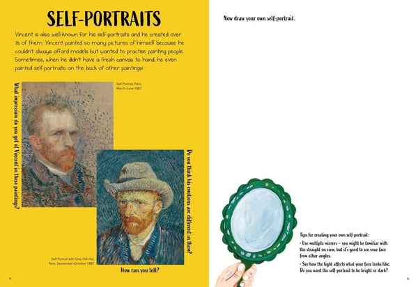 Make Art with Van Gogh: An Art Activity Book