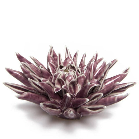 Ceramic Flower - Purple Flower
