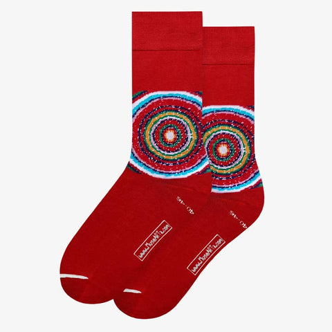 Alma Woodsey Thomas - "Pansies in Washington" Socks