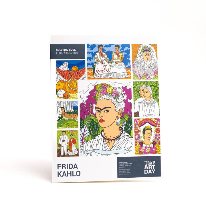 Coloring Book - Frida Kahlo