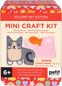 Petit Collage: Mini Craft Kit: Pocket Pet Kitten