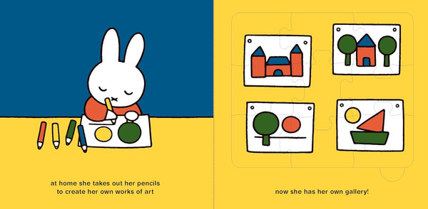 Miffy the Artist: Jigsaw Puzzle Book
