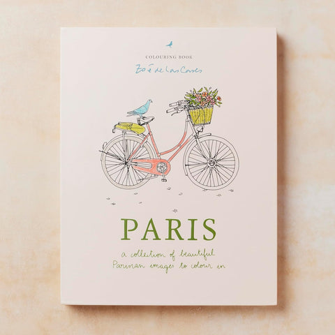 Paris: A collection of beautiful Parisian Images to Color In