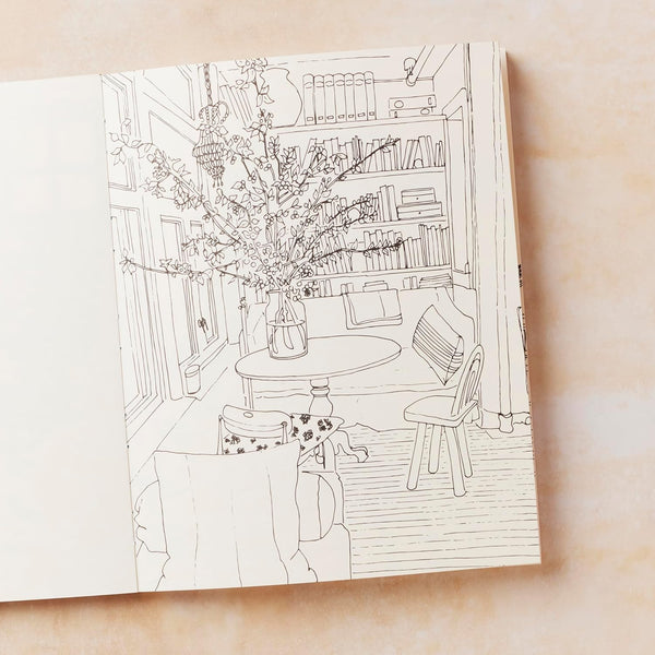 Chez Moi: A Collection of Beautiful Rooms to Color In
