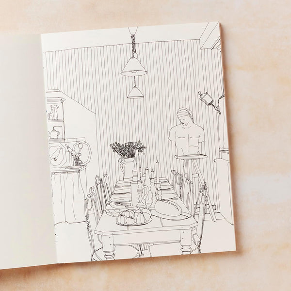 Chez Moi: A Collection of Beautiful Rooms to Color In