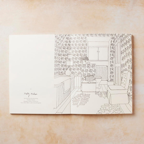 Chez Moi: A Collection of Beautiful Rooms to Color In
