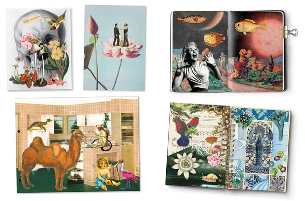 Cut Up This Book: Creative Papers 100 Patterns and Backgrounds for Junk Journals, Scrapbooks and Collages