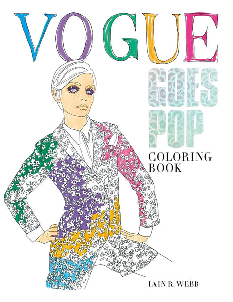 Vogue Goes Pop Coloring Book