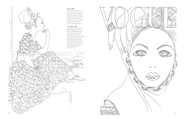 Vogue Goes Pop Coloring Book