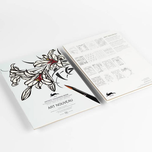 Art Nouveau Artists' Coloring Book