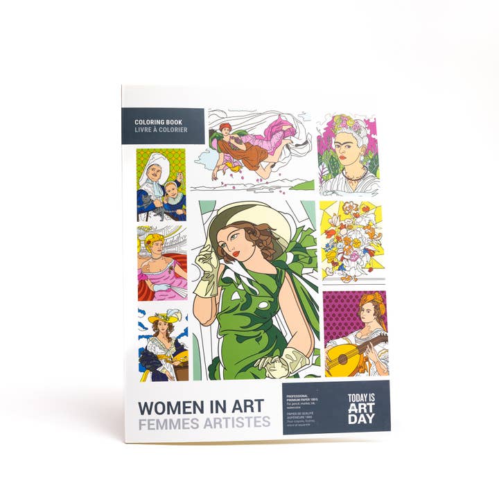 Coloring Book - Woman In Art