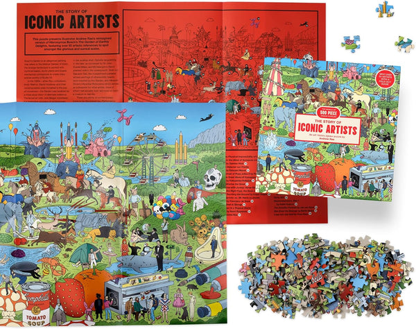 Puzzle: The Story of Iconic Artists 500 pieces