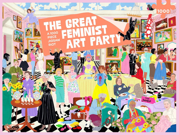 Puzzle: The Great Feminist Art Party A 1000 Piece Jigsaw Riot